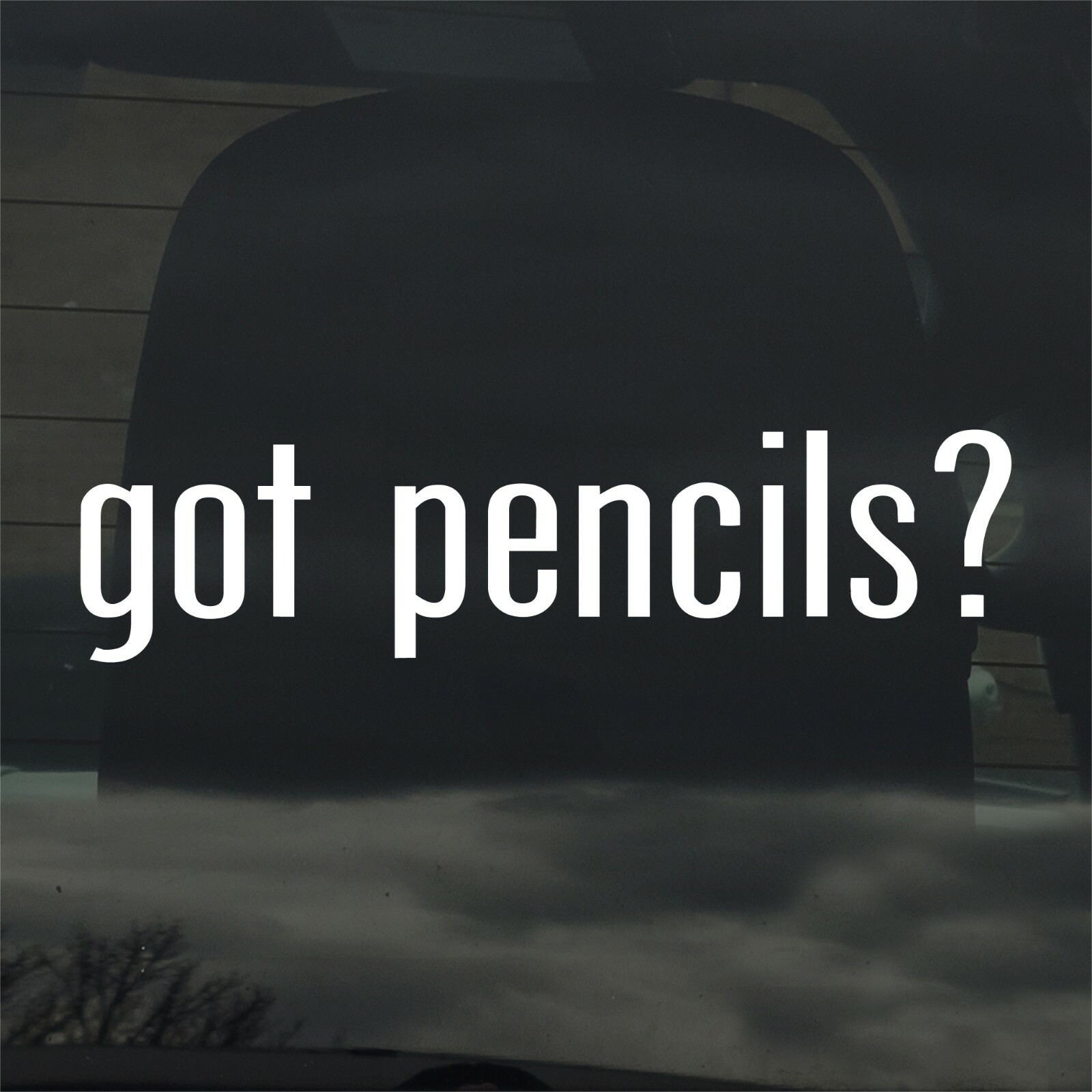 Got Pencils? Custom Vinyl Sticker / Decal Art, Artist, Drawing, Sketch, Teacher