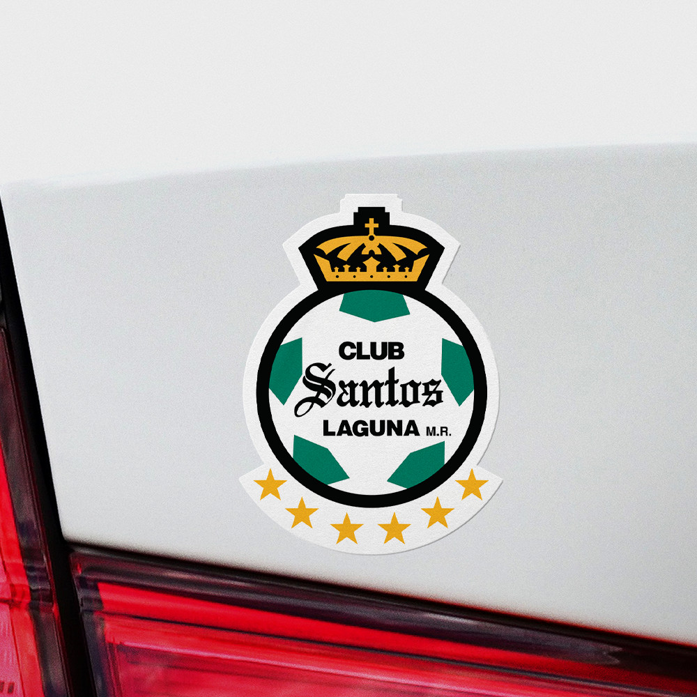 (10) Santos Laguna Mexico Vinyl Sticker Decal Calcomania Guerreros Torreon