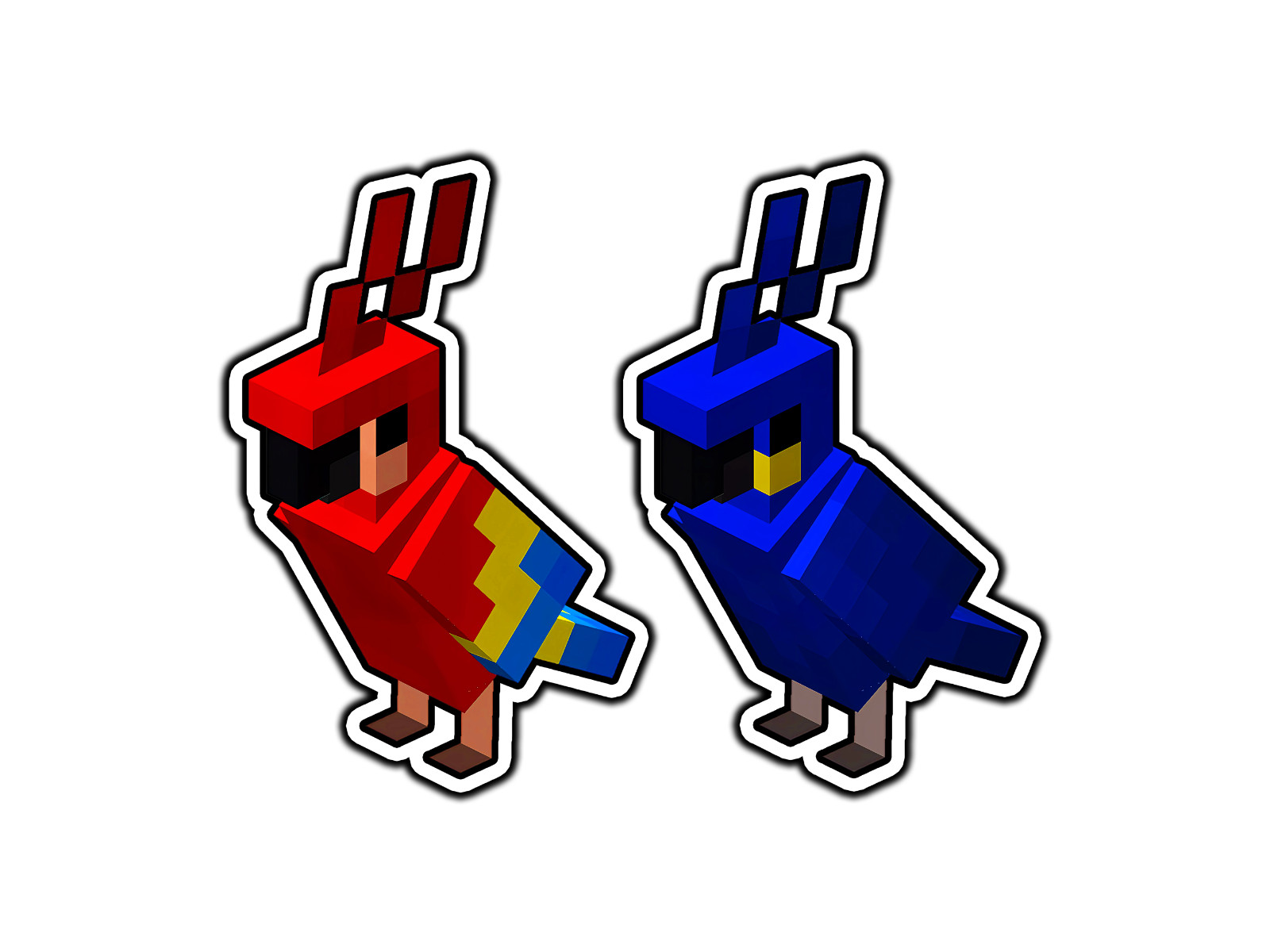 Parrot Waterproof Vinyl Sticker Decal Die-Cut