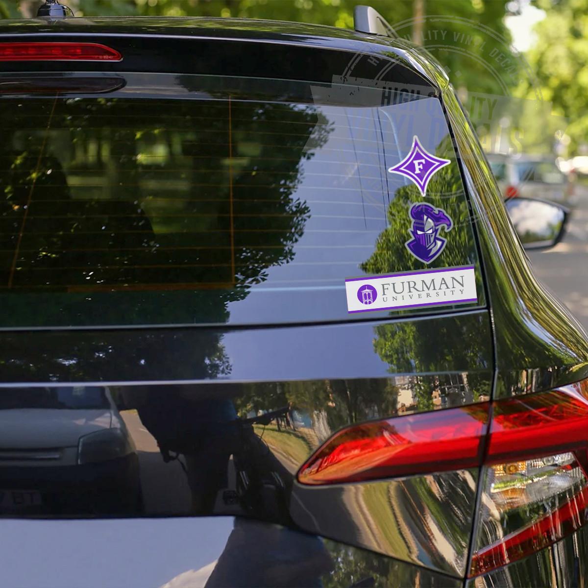 Furman University NCAA Paladins High Quality A4 Printed Vinyl Decal Sticker Kit