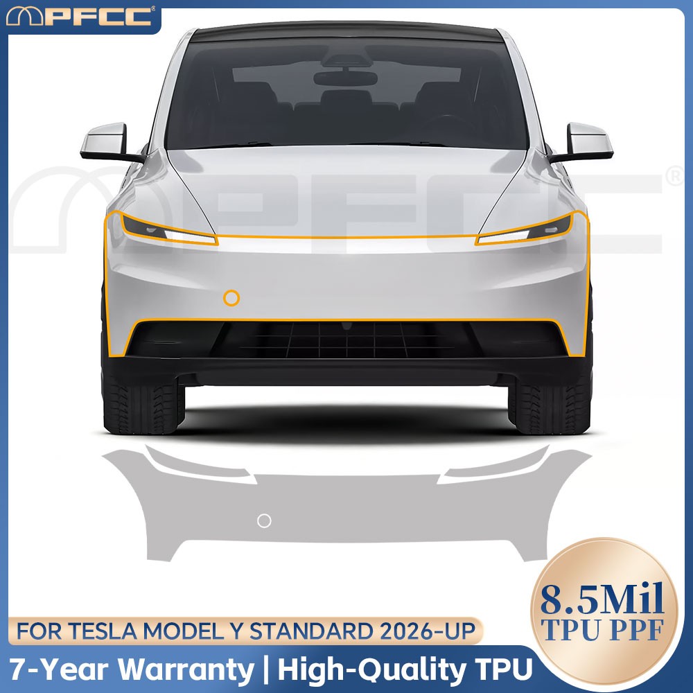 Full Car For Tesla Model Y Standard 2026 Precut Paint Protection Film PPF TPU