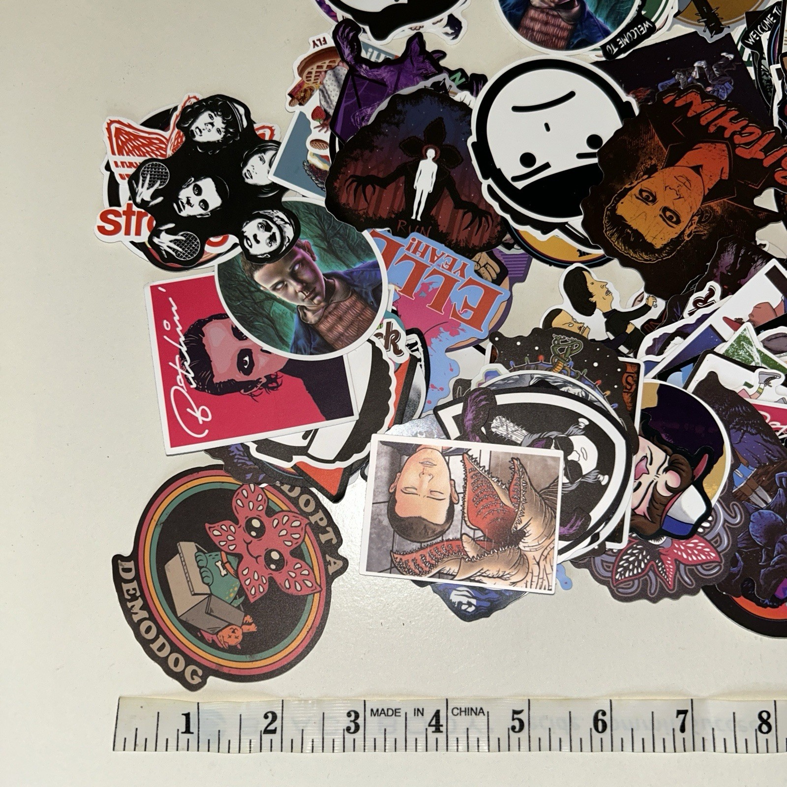 Over 100 PCS Stranger Things TV Stickers Car Decals Laptop Yeti Binder