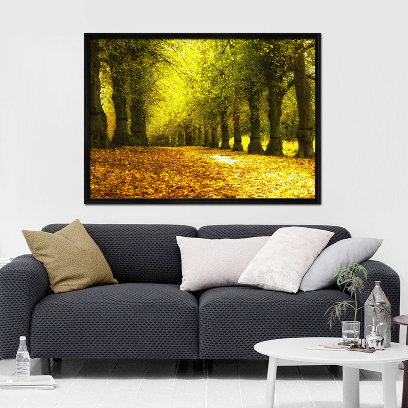 3D Leaves Everywhere 55 Framed Poster Home Decor Print Painting Art AJ WALLPAPER