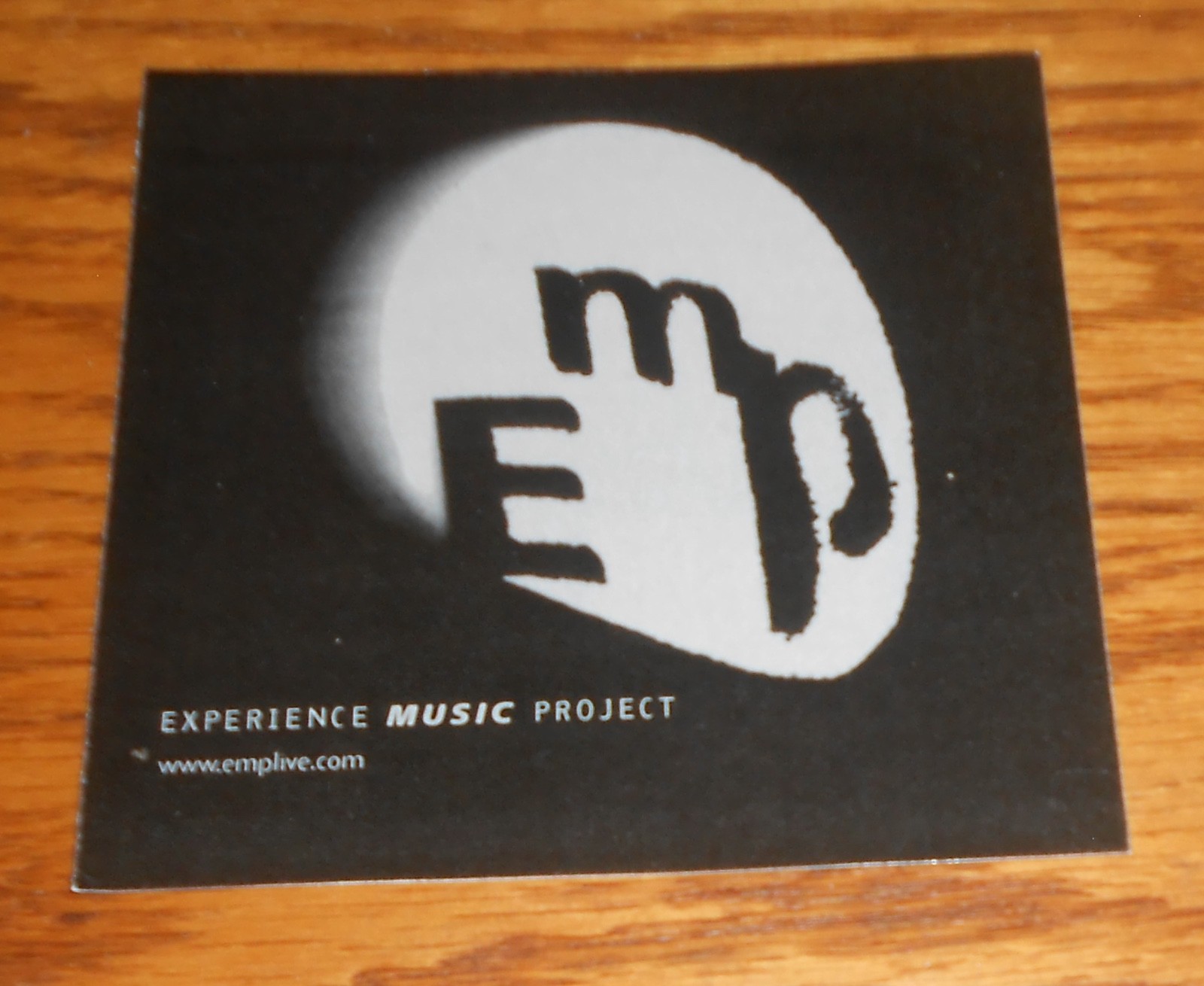 EMP Experience Music Sticker 4×4 Museum of Pop Culture