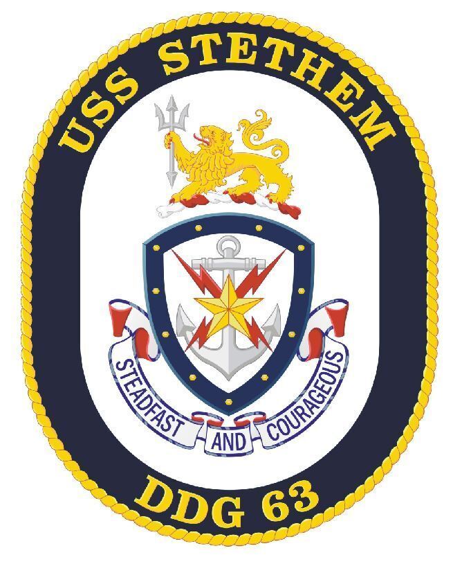 USS Stethem Sticker Decal M226