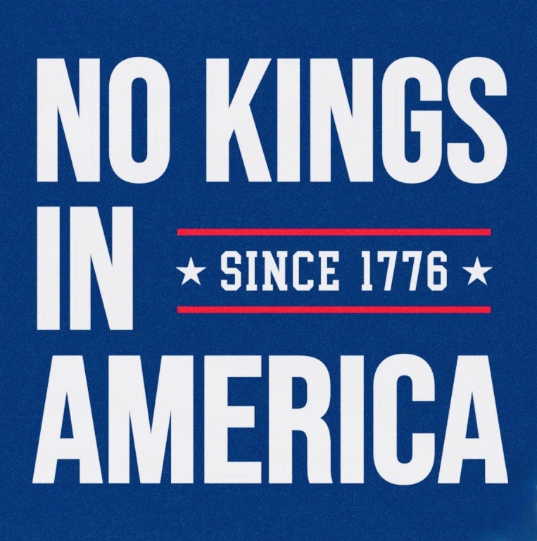 NO KINGS IN AMERICA SINCE 1776🔥DIE CUT Vinyl Sticker 3.5 x 3.5 Inch🔥USA