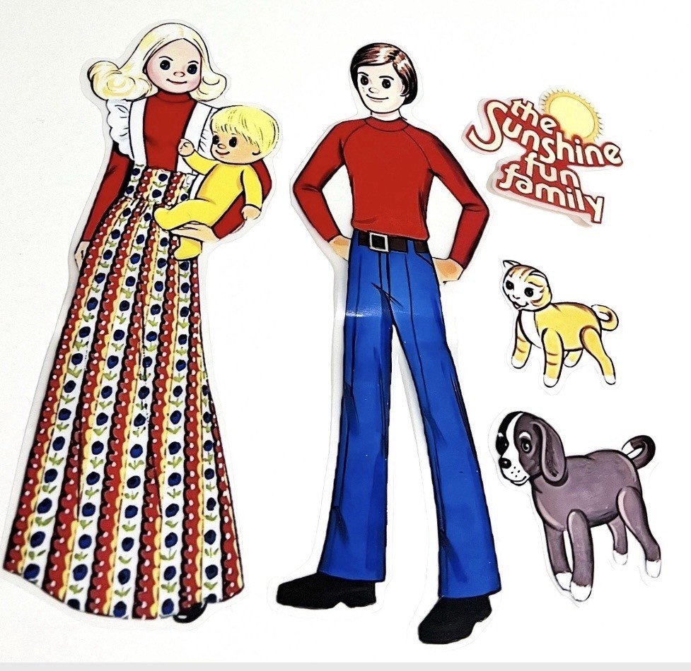 12” The sunshine Family Custom Made Vinyl Stickers, Extra Large