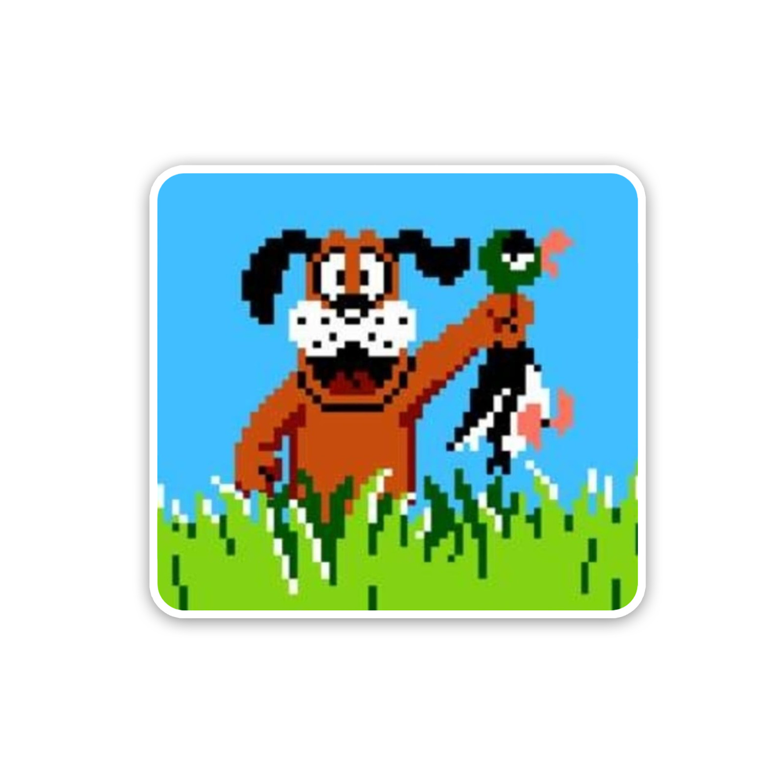 Duck Hunt Sticker 3.5 Inch Vinyl Decal Retro Gaming Memorabilia NES