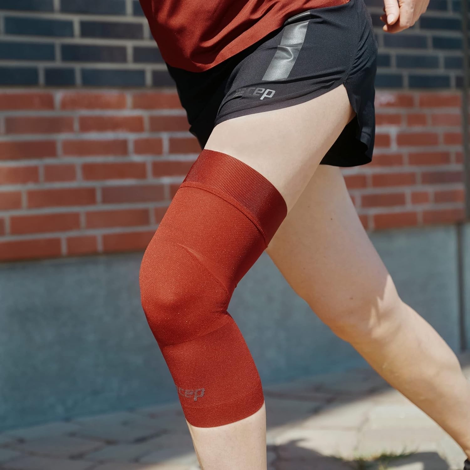 Light Support Knee Sleeve, Black, Unisex, L Large