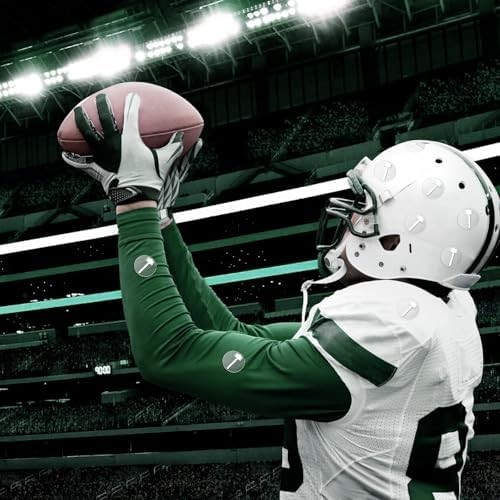 White on Clear Football Helmet Award Decals, 200 Pcs Sledgehammer Reward Sticker