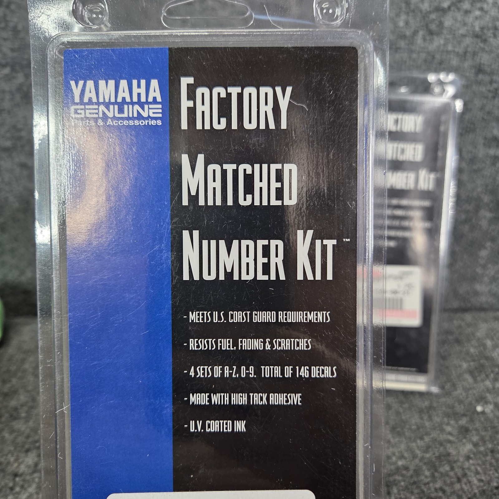 Genuine Yamaha Watercraft Standard Registration Kit MAR-WHI35-00-21 White 1 NEW
