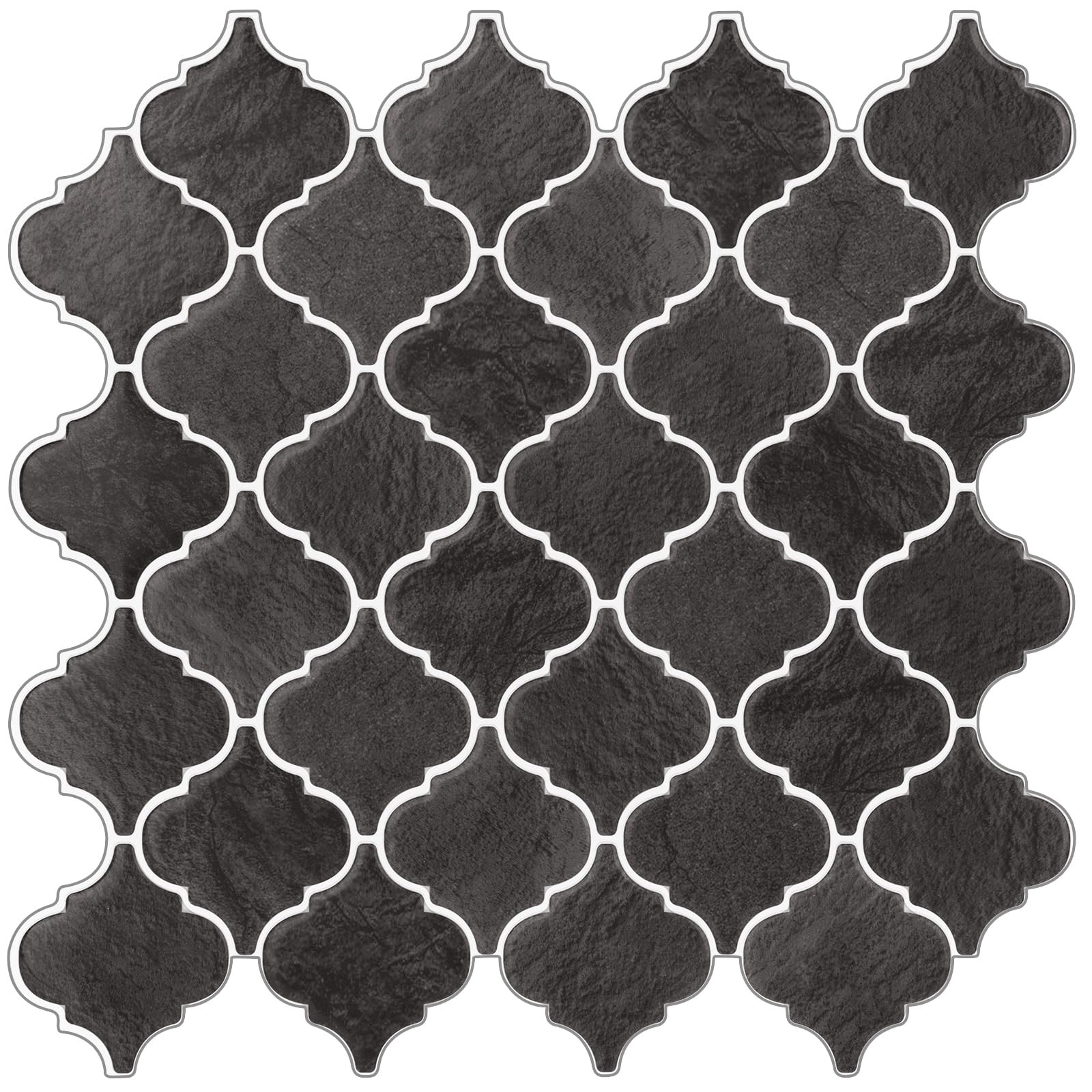 Arabesque Peel and Stick Backsplash for Kitchen, Thicker Design 3D Self Adhes…