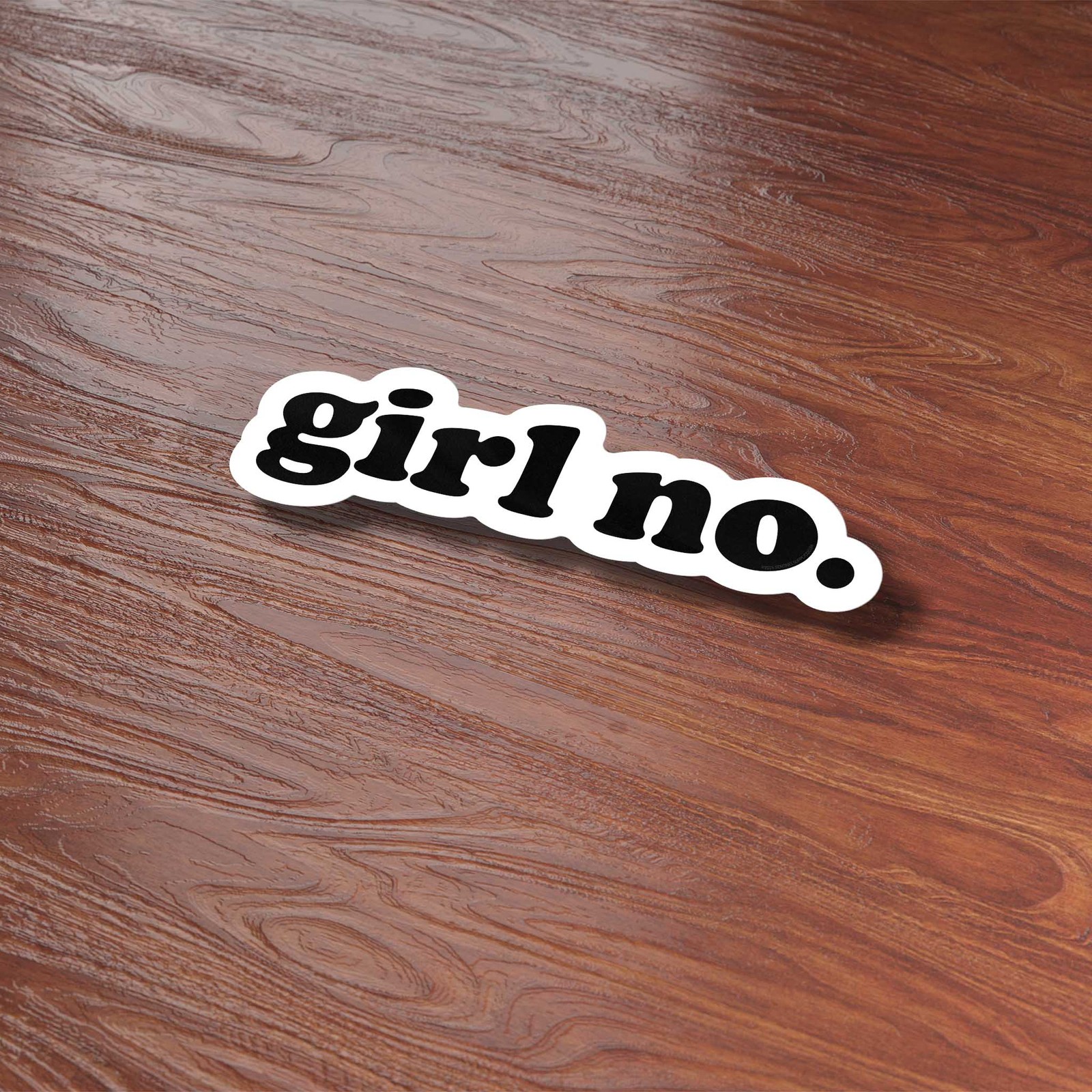 Girl No Sticker
