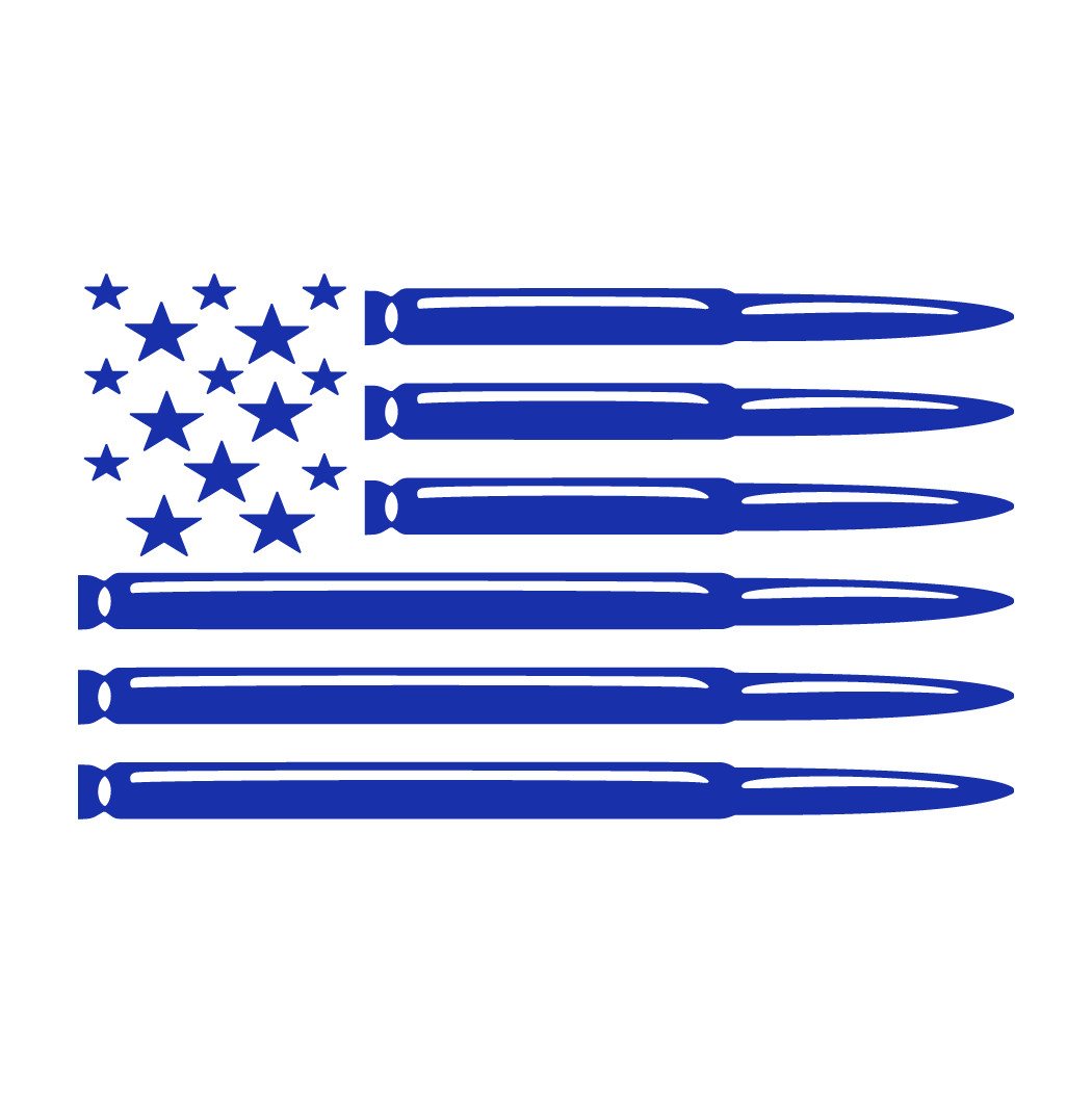 American Bullet Flag Made in USA Multiple colors