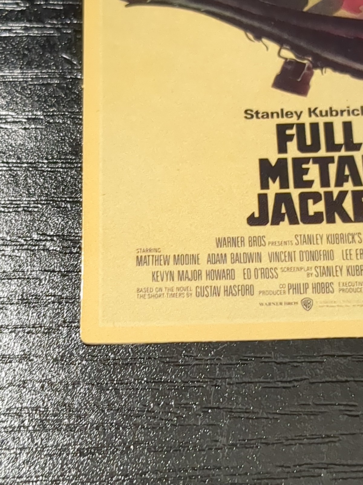 Sticker Full Metal Jacket 1987 Stanley Kubrick RARE Poster Artwork Philip Castle