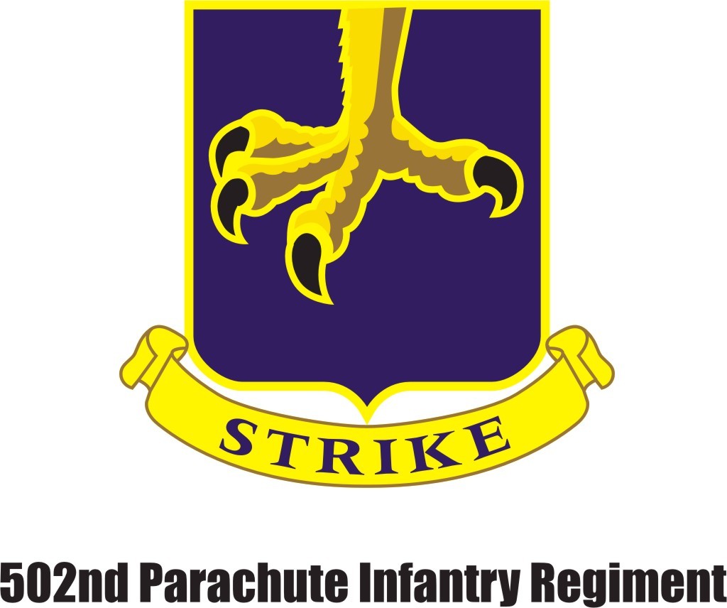 U.S. Army 502nd Parachute Infantry Regiment Wall Vinyl Decal Sticker Military