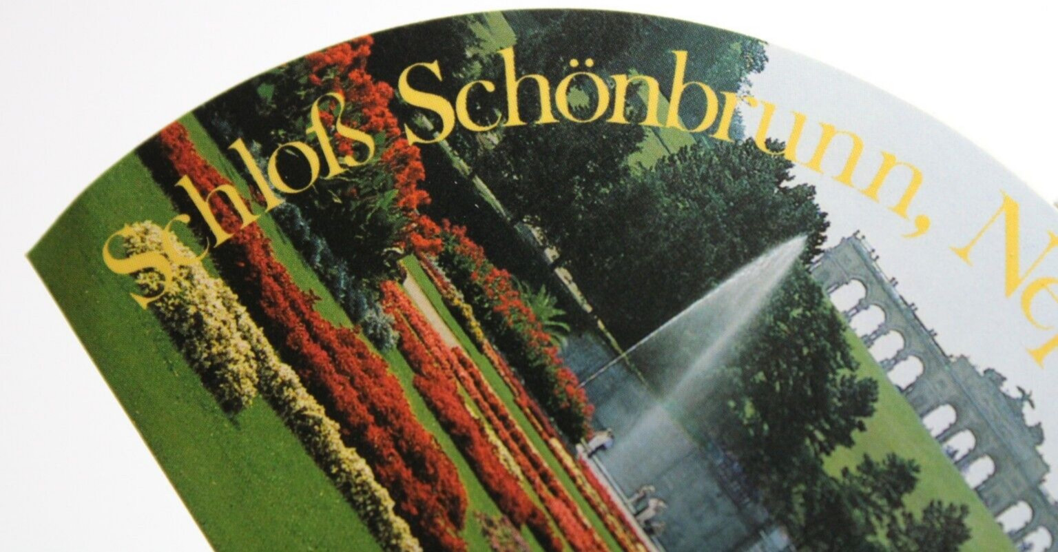 Vienna Austria Schloss Schönbrunn Sticker Travel City Gardens Decal Vinyl Souven