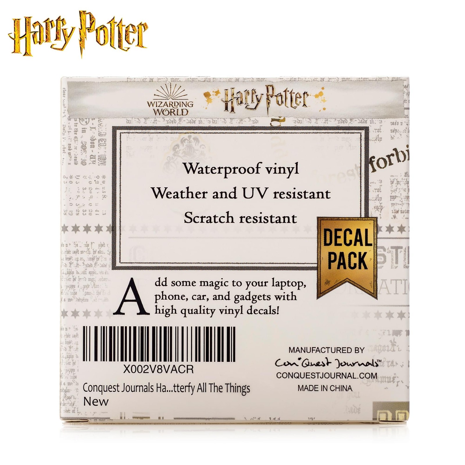Harry Potter Potions Labels Vinyl Decal 50-Pack