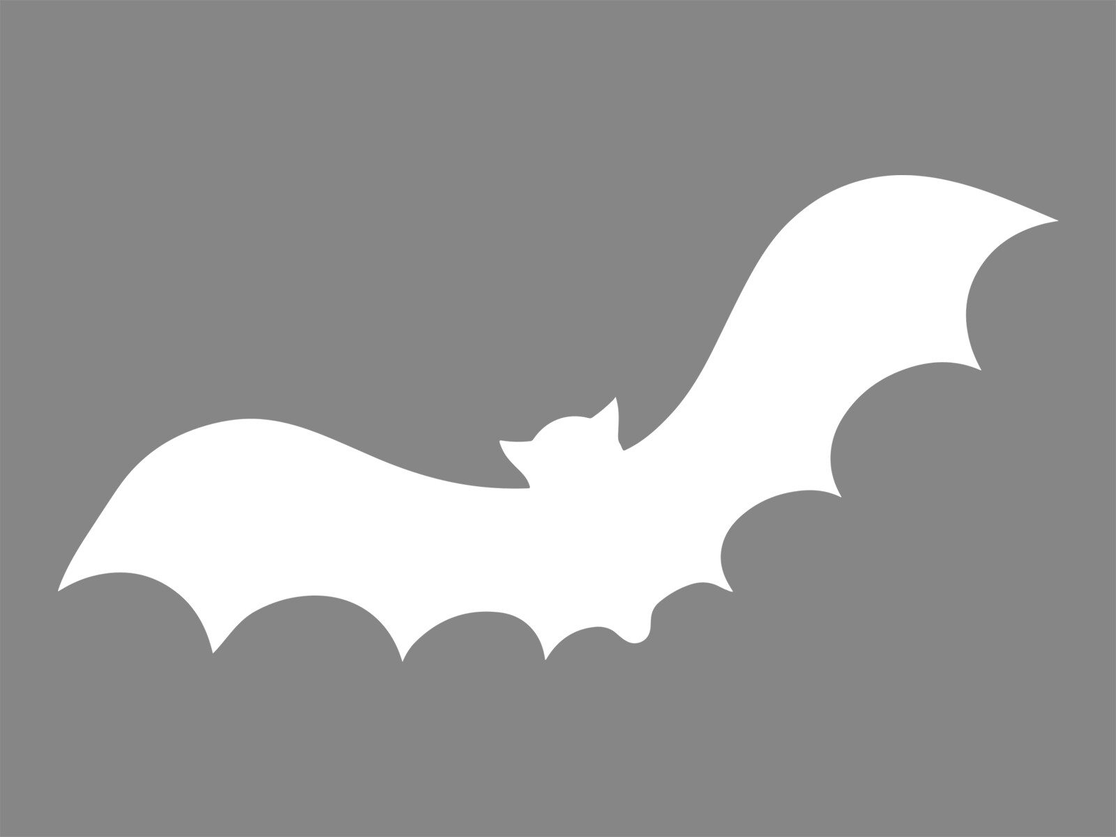 BAT Halloween Scary Vinyl Window Decal Waterproof Outdoor Car Bumper Sticker