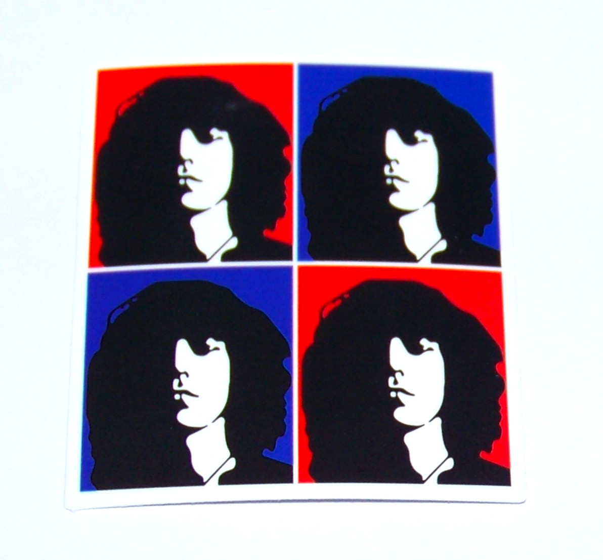 THE DOORS Jim Morrison Logo Cut Sticker Decal Band Music Rock Jim Morrison