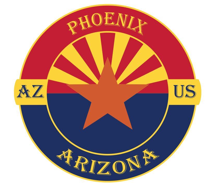 Phoenix Arizona Sticker Decal A735