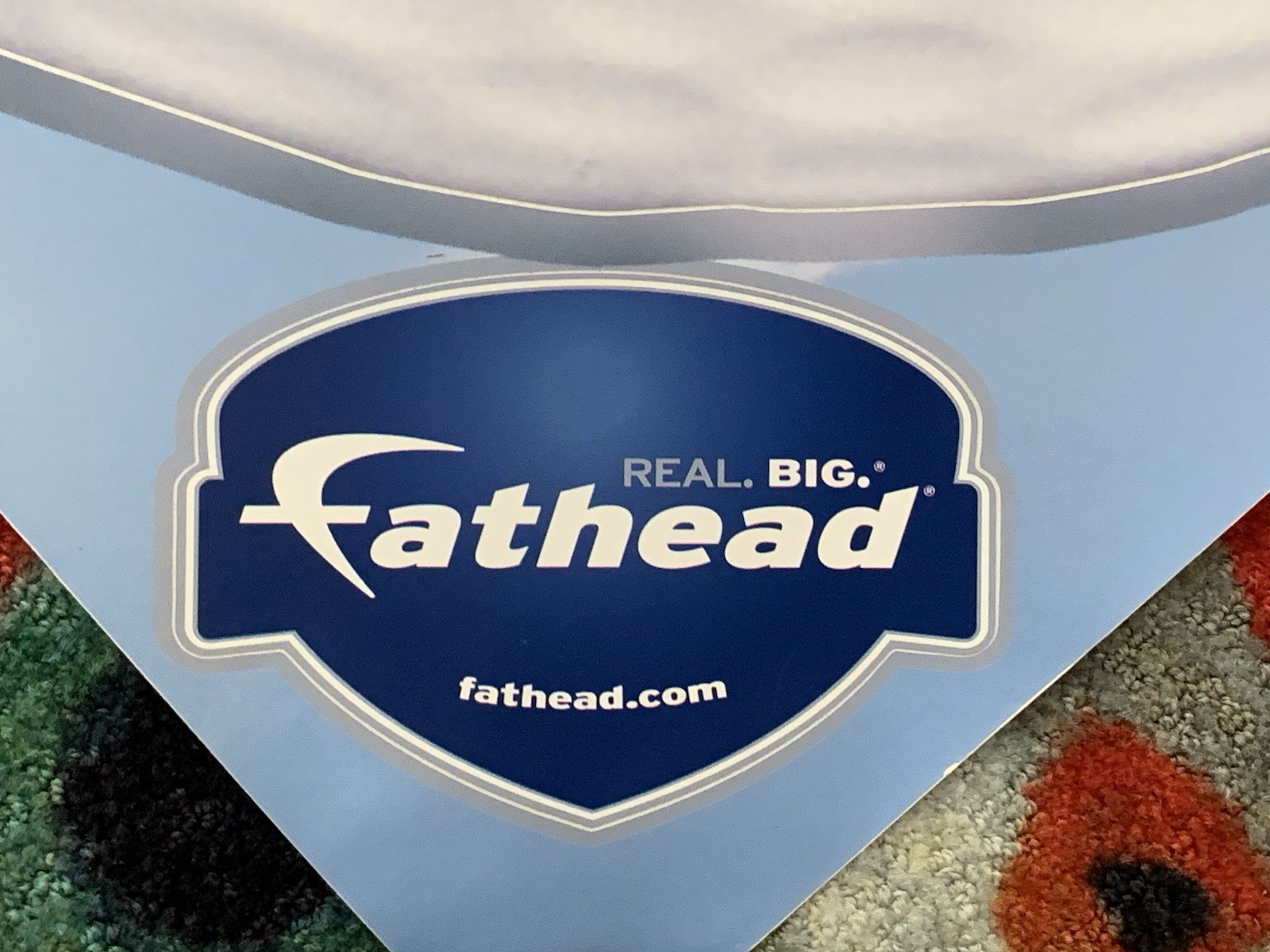 Fathead Decal Giant Golf ⛳️ Ball, Tee, Clubs & Golf Balls.