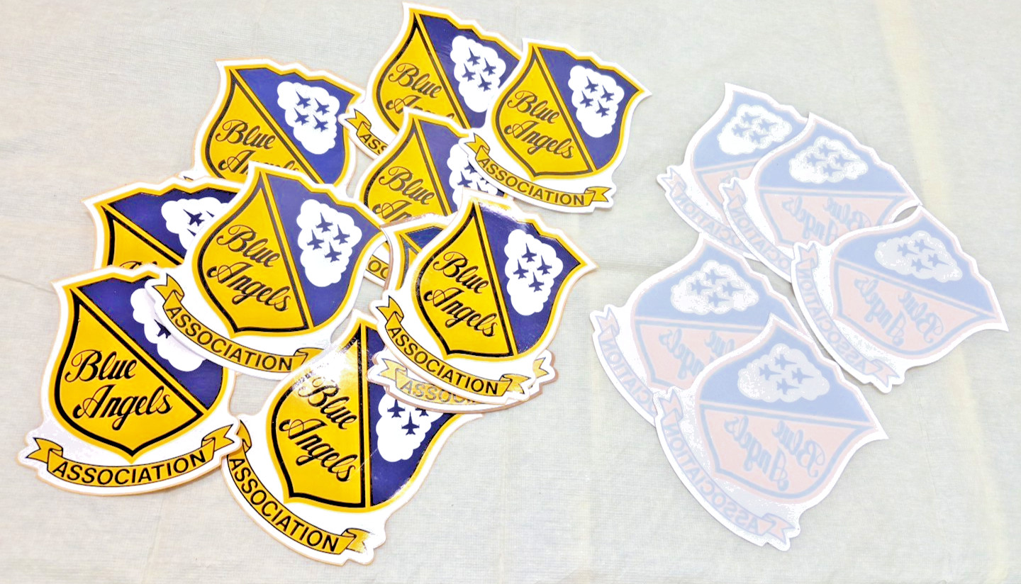 Blue Angels Stickers Decals Lot 15 US Navy Aviation Air Show Collectible New