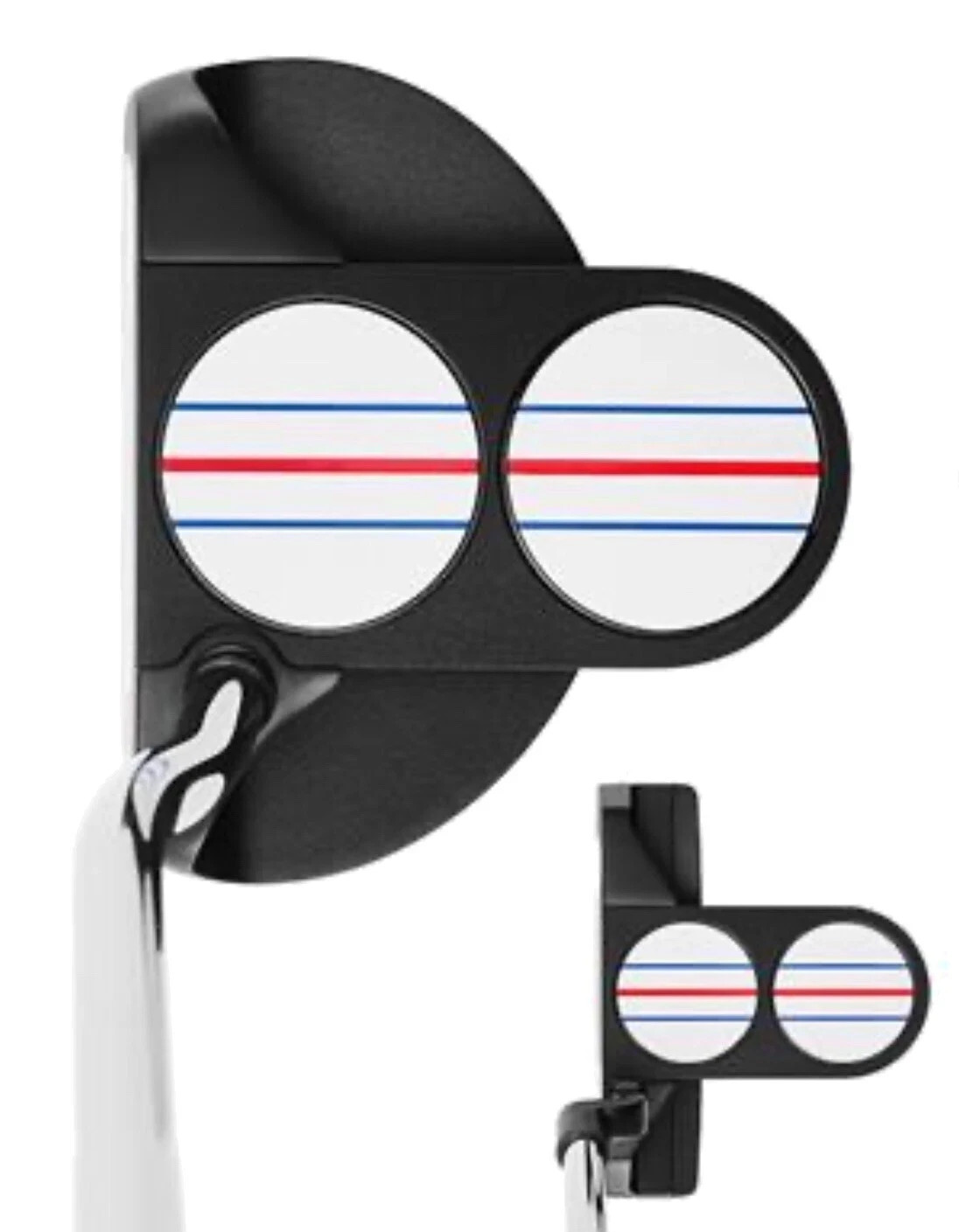 37mm Odyssey Triple Track Two Ball Putter Alignment Aide Vinyl Decal Sticker TWO