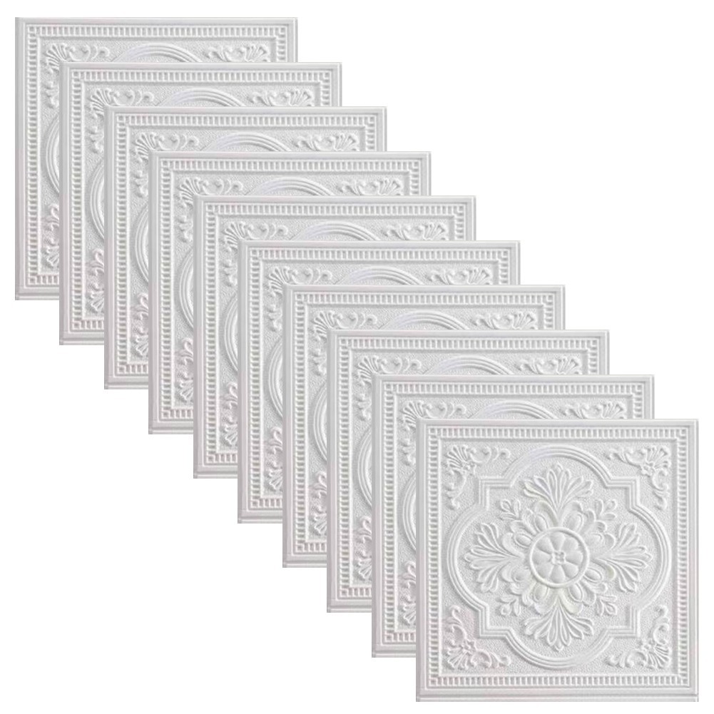 White Foam Panels for Wall Decoration Moist proof Oilproof Easy Removal