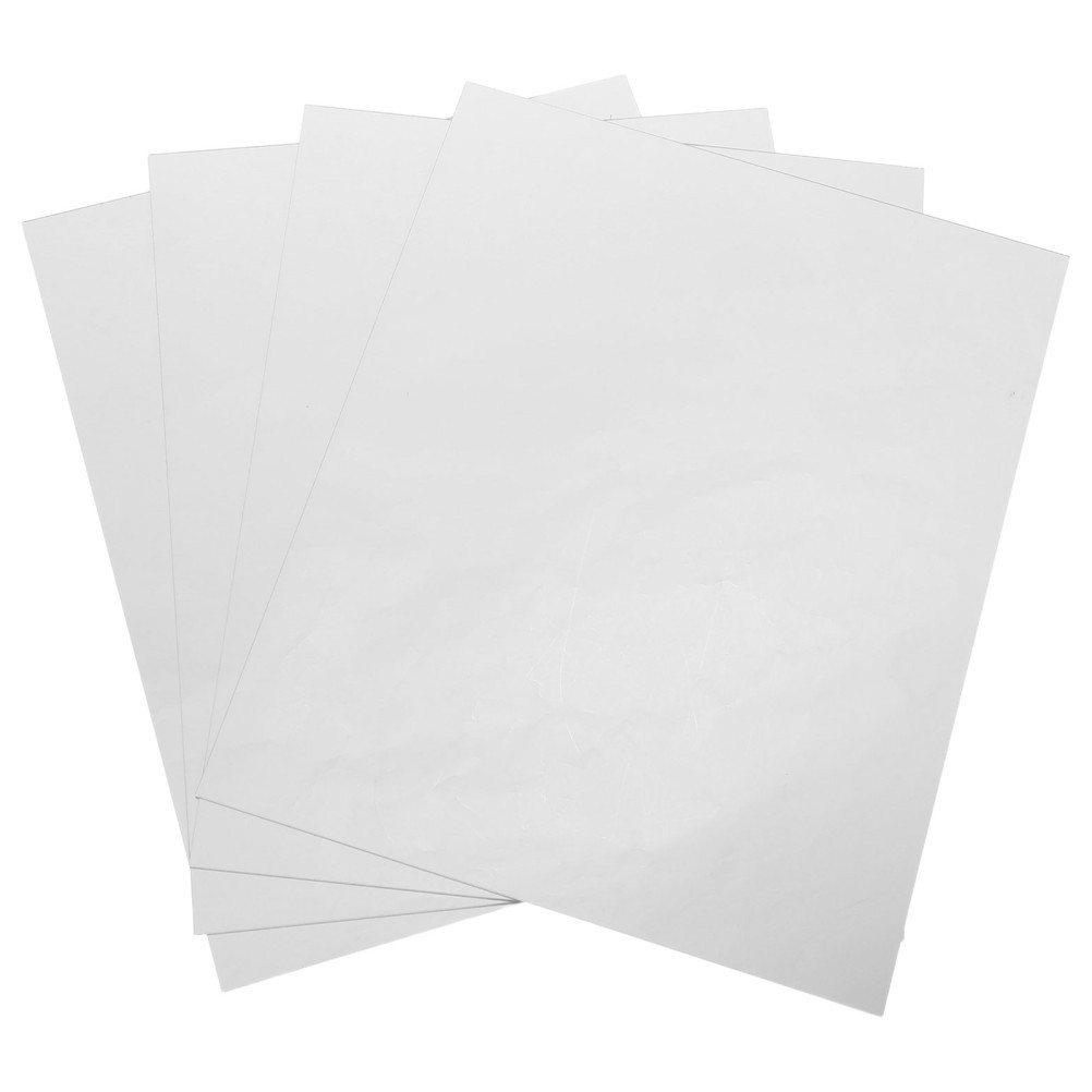 4Pcs Reusable Acrylic Mirror Sheet Tiles Self Adhesive for Small Space DIY Decor