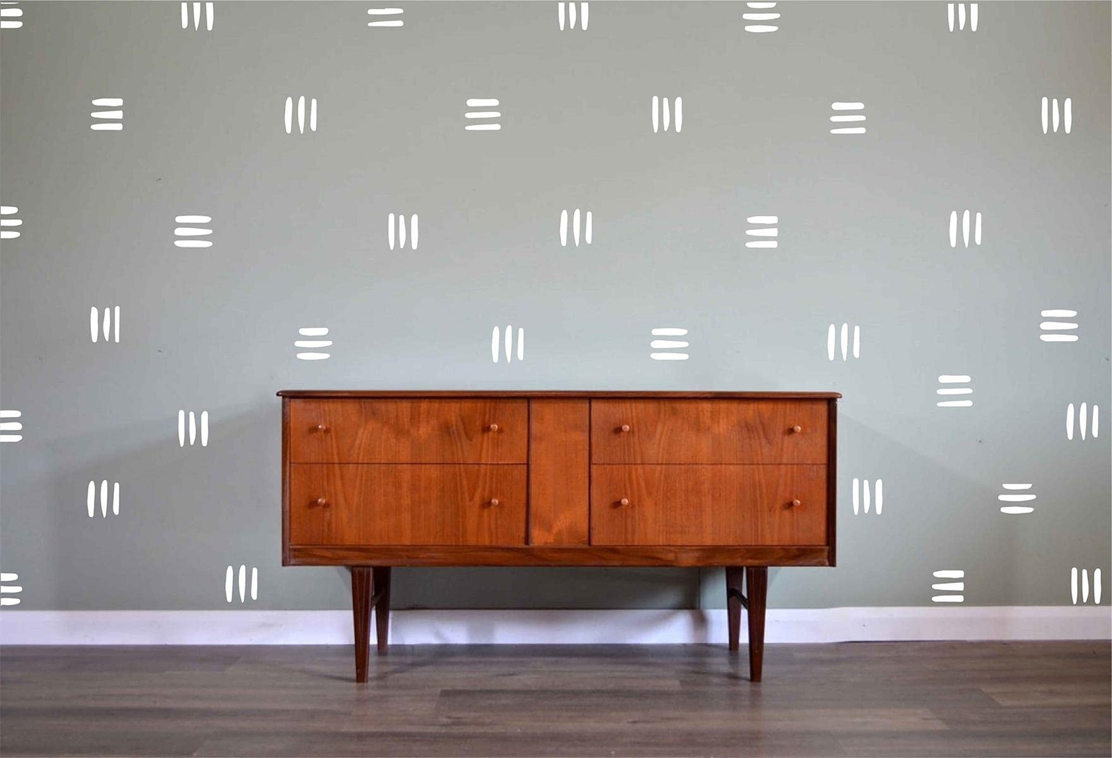 120pcs Modern Line Wall Stickers Boho Nursery Kids Living Room Scandinavian H…