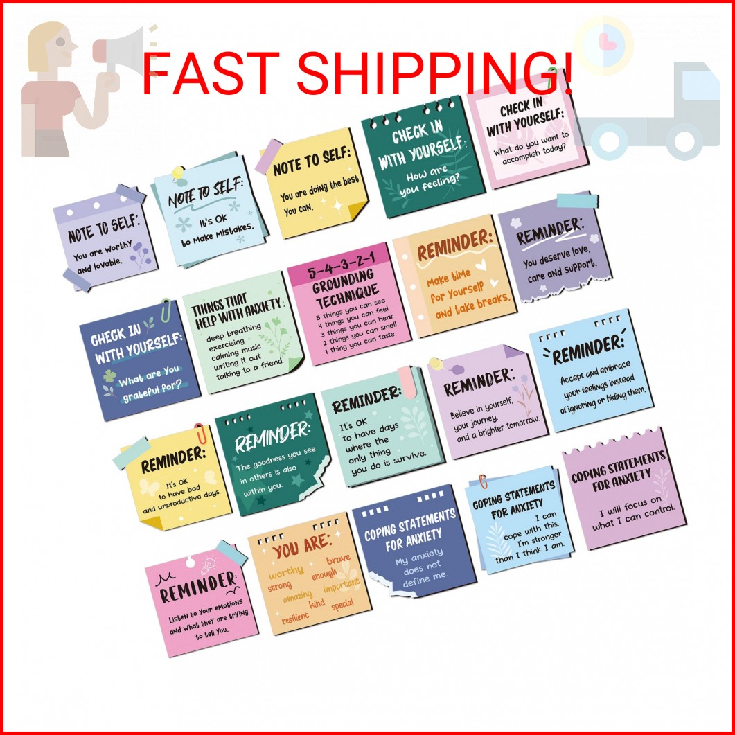 300 Pcs Mental Health Stickers Motivational Affirmation Stickers Mental Health A