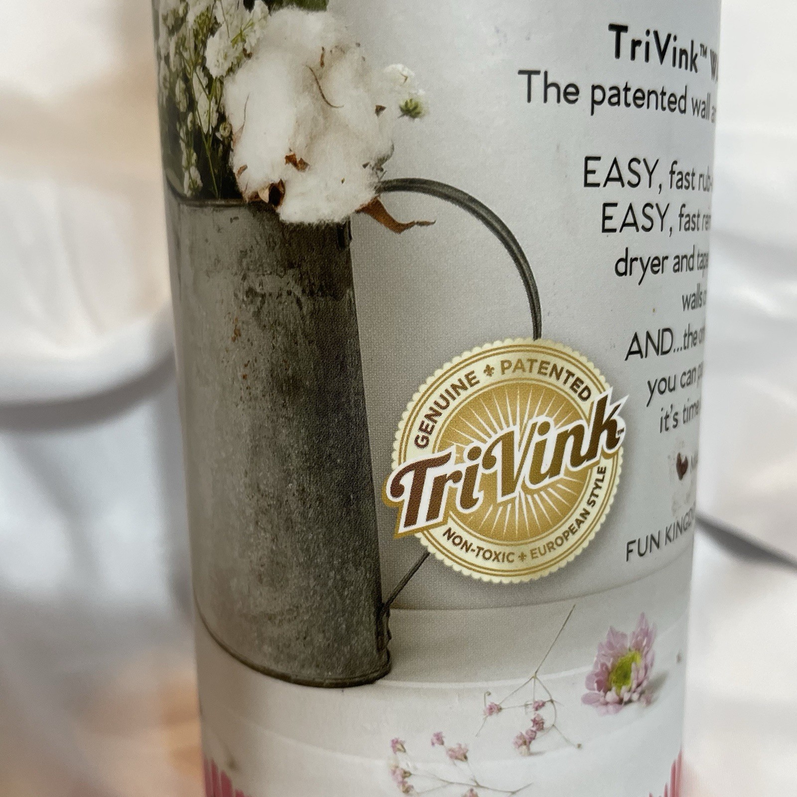 NEW TriVink Laundry Room Wall Art “Laundry Today Or Naked Tomorrow” Rub On