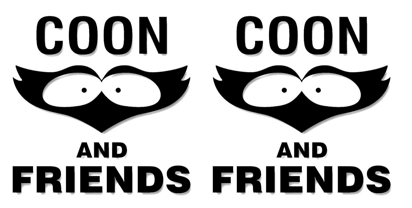South Park Coon and Friends – The Fractured But Whole Two 5" Black Vinyl Decals