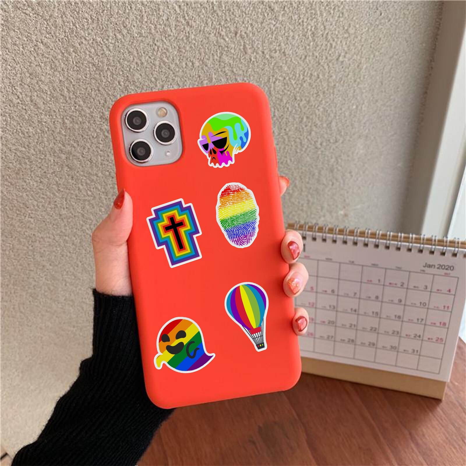 200 pcs LGBTQ Pride Stickers, Gay Lesbian Equal LOVE Waterproof