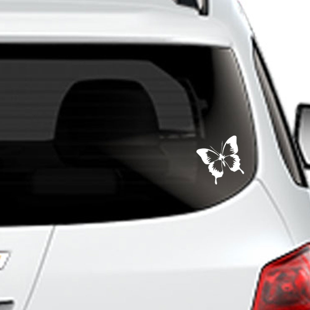 Butterfly silhouette waterproof Vinyl Decal Sticker for Door Windows Wall Home
