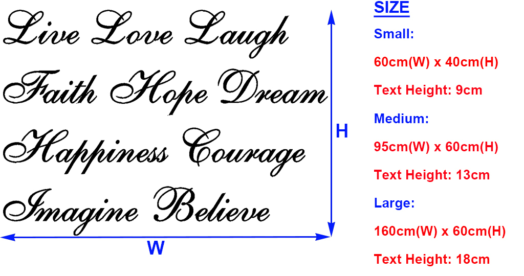 10 Words Wall Quotes Art Vinyl Stickers, Home DIY Wall, Stairs Art -HIGH QUALITY