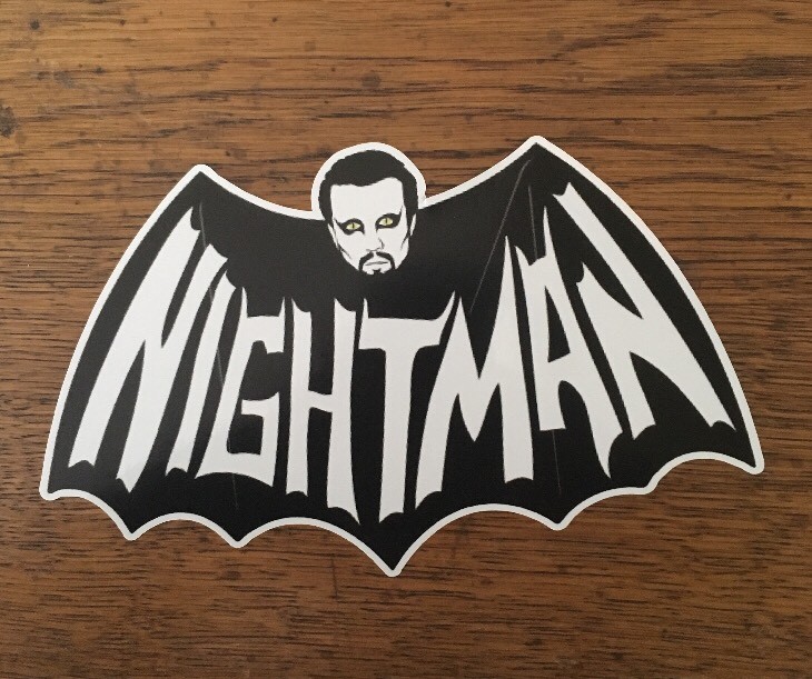 its always sunny in philadelphia Sticker "Night Man"