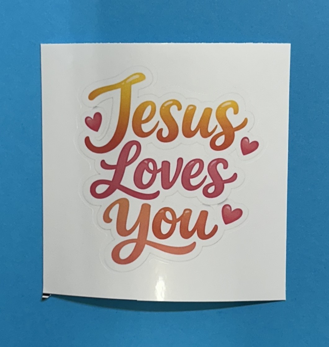 12 Pc Christian Faith Vinyl Sticker Pack