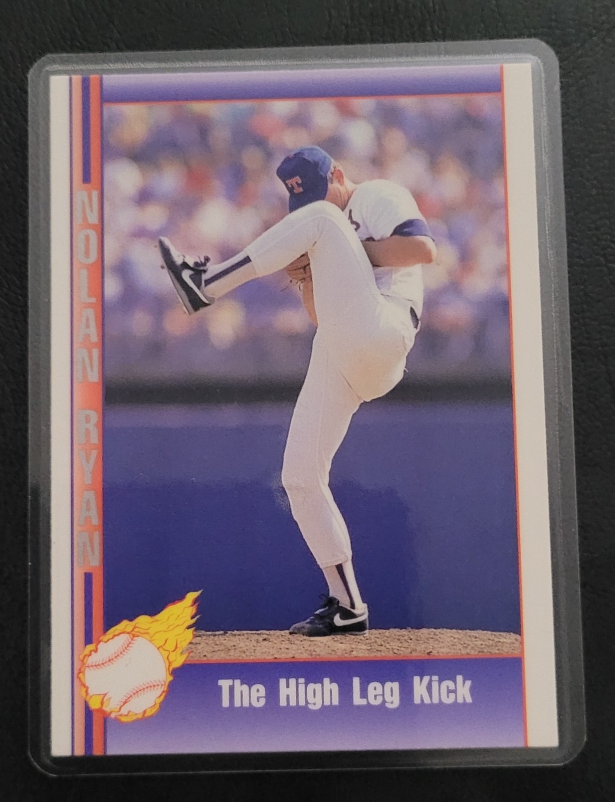 Nolan Ryan Baseball Card HOF Fridge/Locker/Cabinet Laminated Magnet Strike outs!