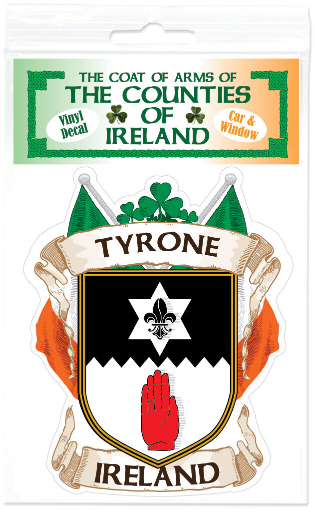 County Tyrone Ireland Irish Decal Sticker