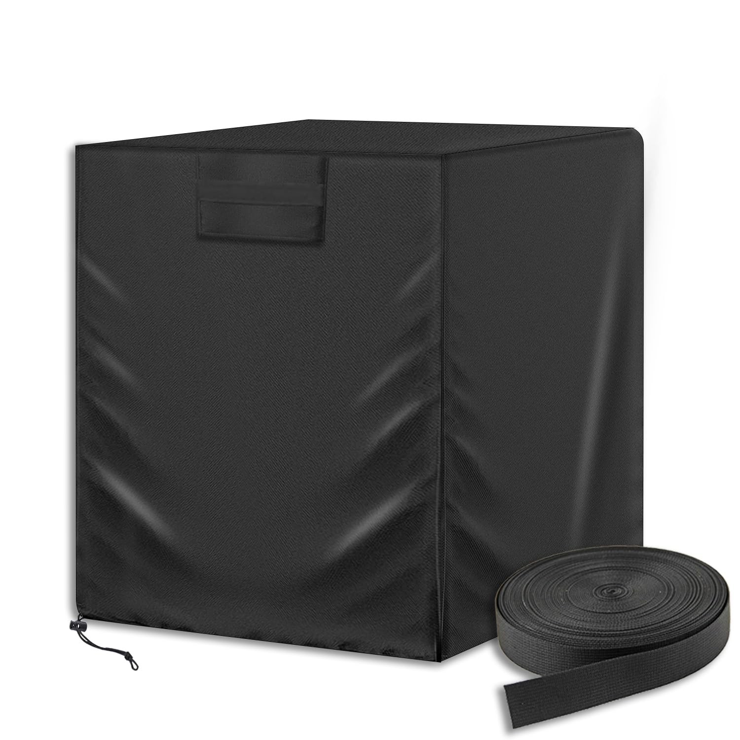 Air Conditioner Cover for Outside Units with Windproof Straps & Reinforced Bu…