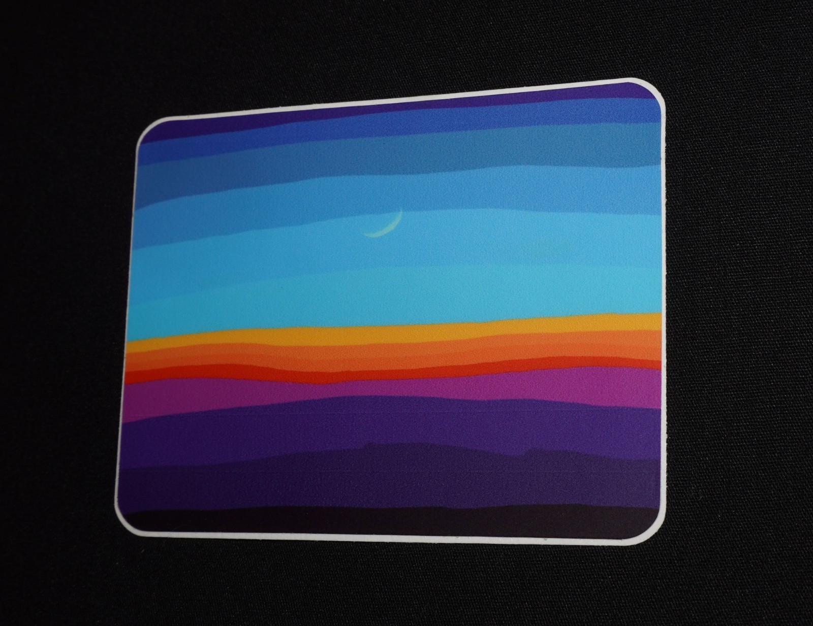 Ocean Sunrise in Miami – Original Artwork – Peace, Calm, Beauty – Vinyl Sticker
