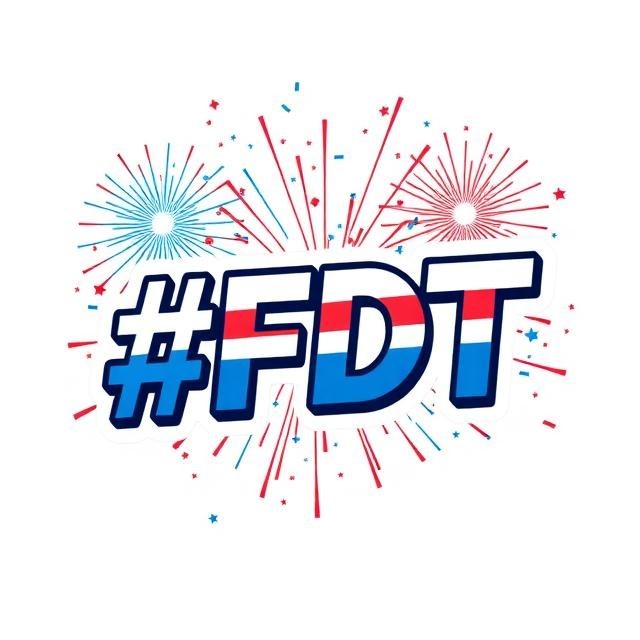 FDT Political Humor Sticker Anti Trump Vinyl Decal Protest Car