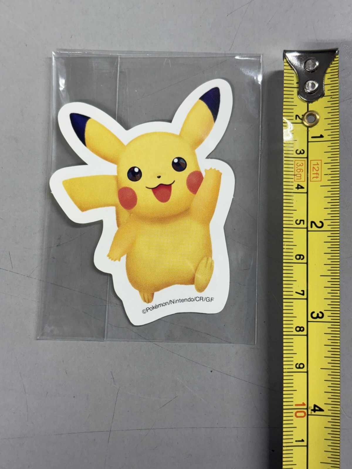 Pokemon Pikachu 3in Vinyl Decal/Sticker Die cut Car/Window/Wall/Laptop/Helmet