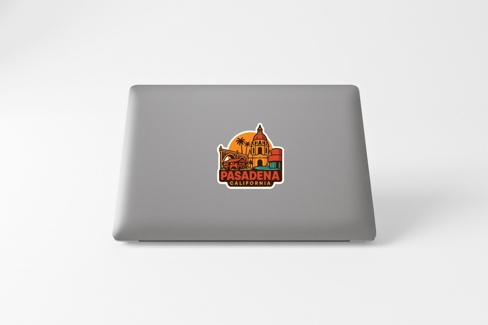 Pasadena California Sticker Decal Vinyl Die-Cut City Skyline Landmark Design