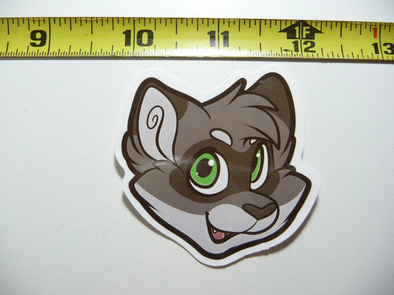 RACCOON HEAD SHOT SMALL STICKER DECAL WILD ANIMAL PET BANDIT MASKED