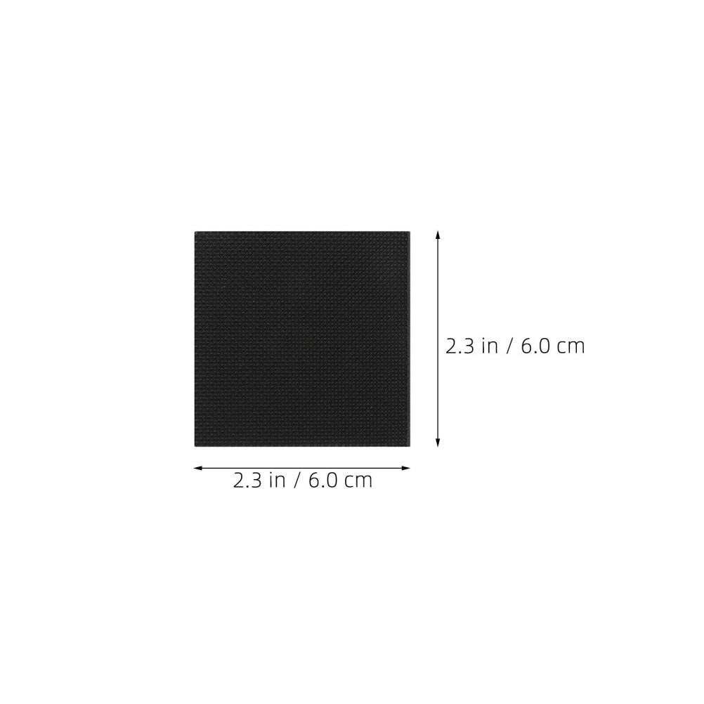 3 Pairs Durable High Heel Bottom Replacement Kit Rubber Pads for Shoes Repair