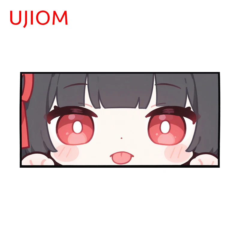 UJIOM Chias Peeker Wall Sticker Room PVC Decals Suitable For Bathroom Decor