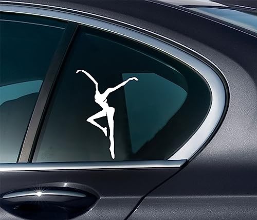 Fire Dancer Vinyl Premium Quality White for Car Bumper Truck Van SUV Window